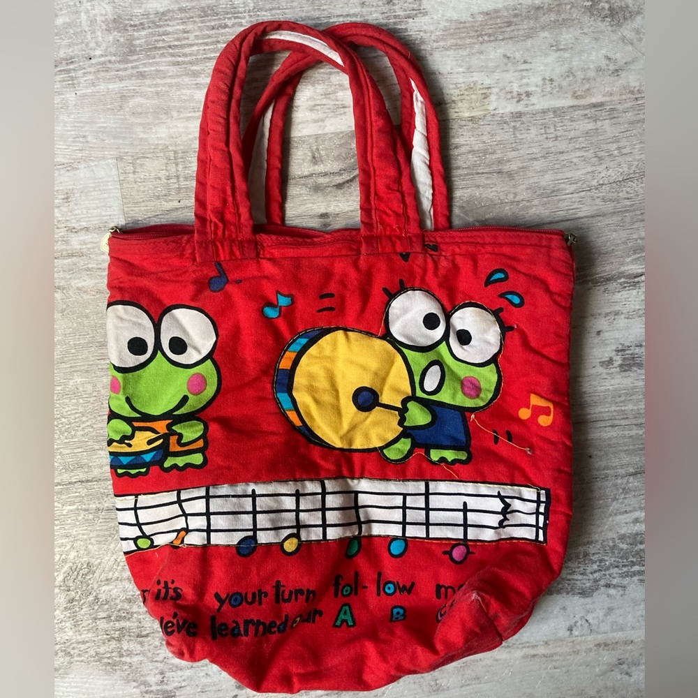 Keroppi Cloth bag with zipper